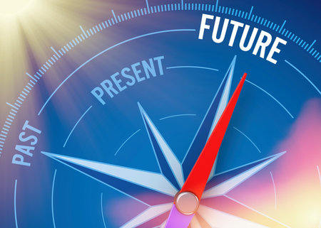 The Future Direction - 3Dの写真素材