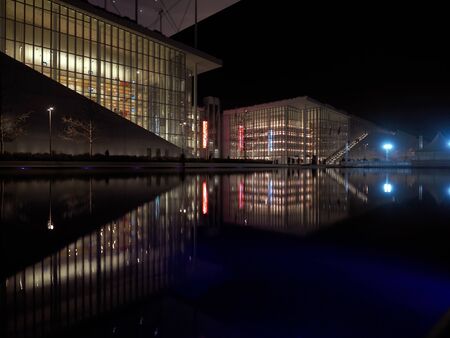 Stavros Niarchos Foundation Cultural Centerのeditorial素材