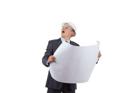 architect businessmanの写真素材