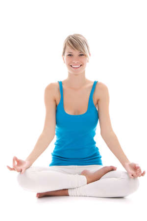 woman yogaの写真素材