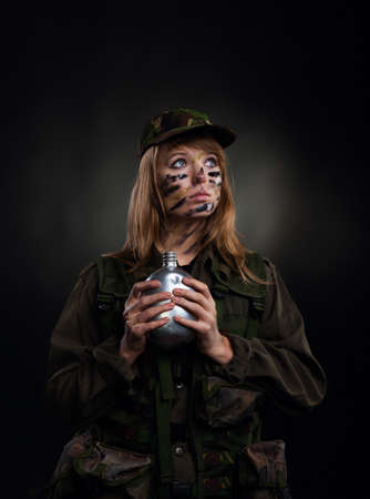millitary girl
