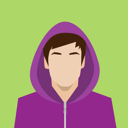 profile icon male avatar portrait casual personのイラスト素材