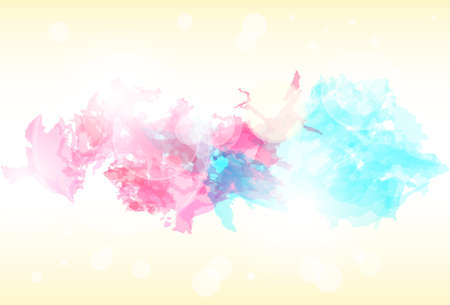 paint colorful splash abstract background. Vectorのイラスト素材