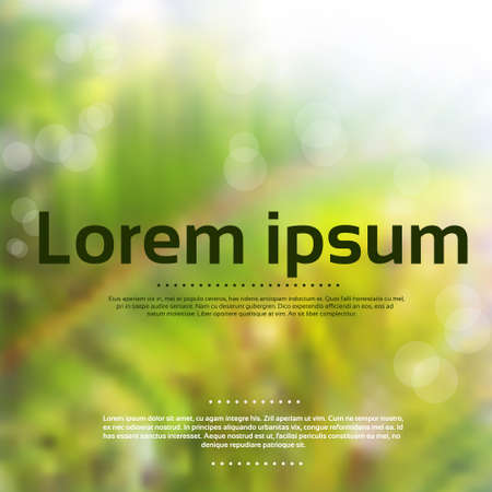 Abstract Colorful Green Blur Background with Copy Spaceのイラスト素材