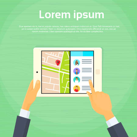 Tablet Computer のイラスト素材