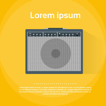 Amplifier Combo Rock Music Equipmentのイラスト素材