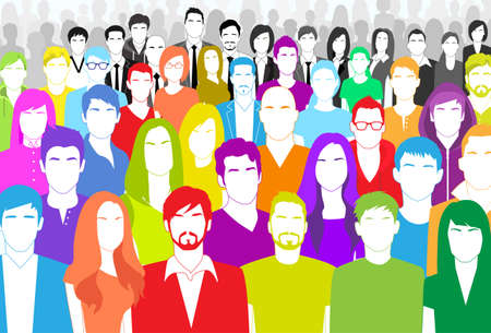 Group of Peopleのイラスト素材