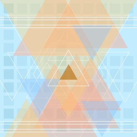 Abstract Triangle Geometrical Background Vector Illustrationのイラスト素材