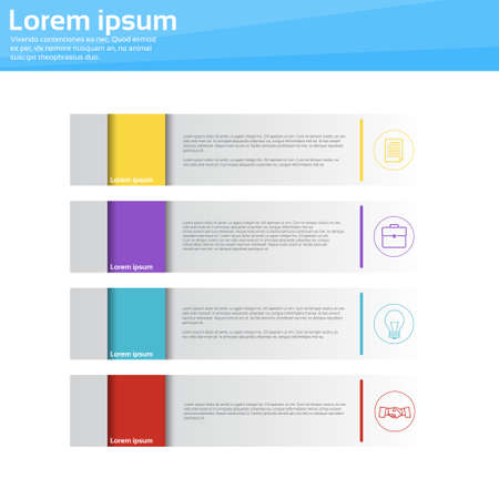 Graphic Set Finance Infographic Icon Business Concept Flat Vector Illustrationのイラスト素材