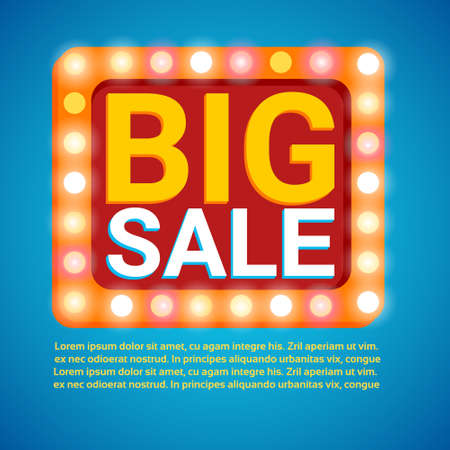 Black Friday Big Sale Holiday Shopping Banner Copy Space Vector Illustrationのイラスト素材