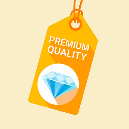 Premium Quality Special Offer Discount Big Sale Shopping Banner Flat Vector Illustrationのイラスト素材