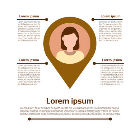 Graph Set Human Resources Infographic Icon Business Network Chart Flat Vector Illustrationのイラスト素材