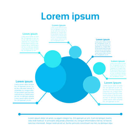 Graph Set Finance Infographic Icon Colorful Financial Business Chart Flat Vector Illustrationのイラスト素材
