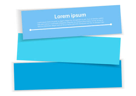 Colorful Sticker Set Infographic Business Collection Copy Space Vector Illustrationのイラスト素材