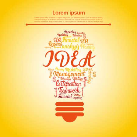 Idea Creative Development Business Brainstorming Infographic Vector Illustrationのイラスト素材