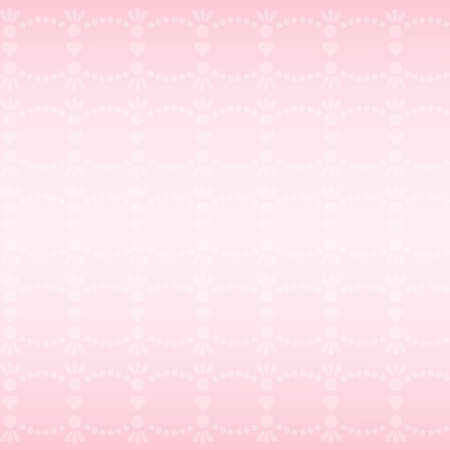 Pink Pattern Abstract Background Valentine Day Gift Card Holiday Flat Vector Illustrationのイラスト素材