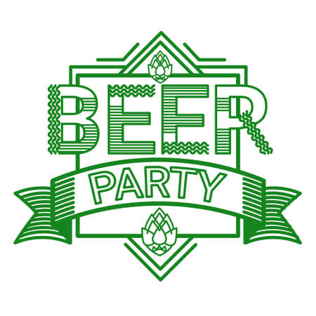 Saint Patrick Day Beer Festival Banner Greeting Card Vector Illustrationのイラスト素材