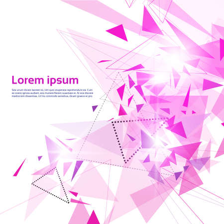 Abstract Colorful Geometrical Background Copy Space Vector Illustrationのイラスト素材