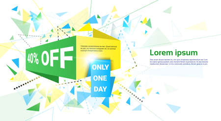 Spring Sale Shopping Special Offer Holiday Banner Flat Vector Illustrationのイラスト素材