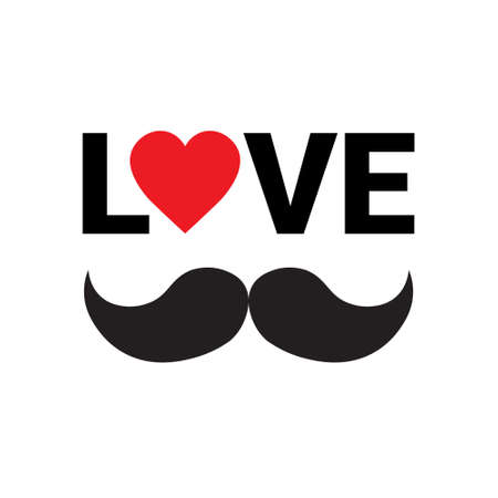 Happy Father Day Family Holiday Greeting Card Retro Poster Flat Vector Illustrationのイラスト素材