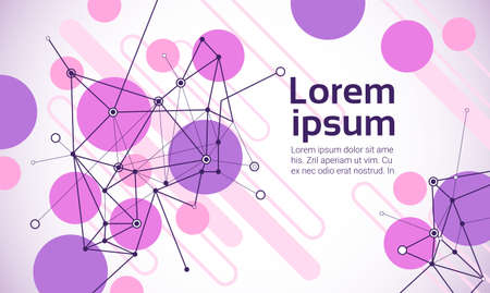 Abstract Geometrical Background Banner Copy Space Vector Illustrationのイラスト素材