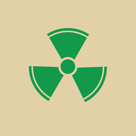 Radiation Packaging Symbol Sign Icon Vector Illustration