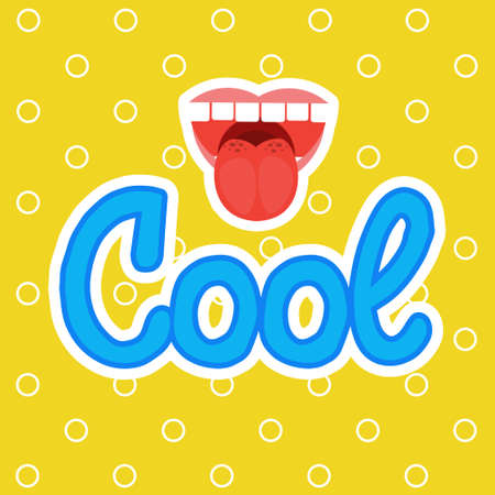 Boom Sticker Social Media Network Message Badges Design Vector Illustrationのイラスト素材