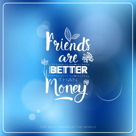 Happy Friendship Day  Greeting Card Friends Holiday Banner Flat Vector Illustrationのイラスト素材