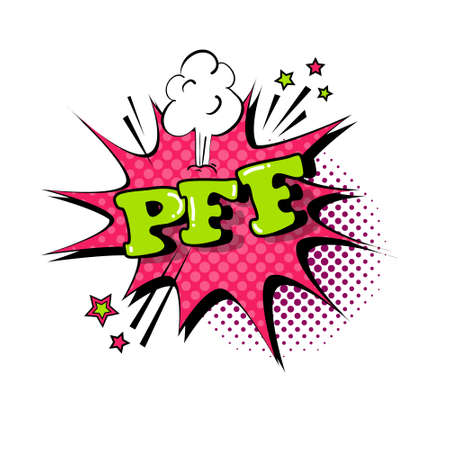 Comic Speech Chat Bubble Pop Art Style Sound Expression Text Icon Vector Illustrationのイラスト素材