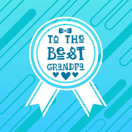 Happy Grandparents Day Greeting Card Banner Vector Illustrationのイラスト素材