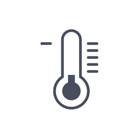 Low Temperature Weather Iconのイラスト素材