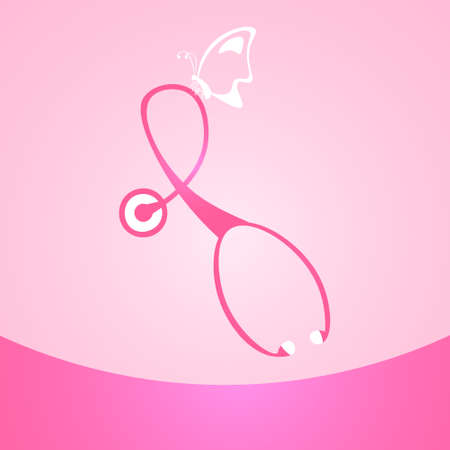 World Breast Cancer Day banner.のイラスト素材