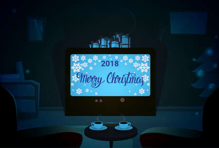 Merry Christmas banner.のイラスト素材