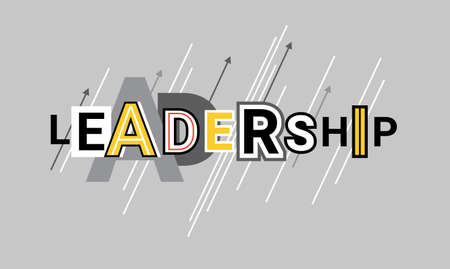 Leadership Business Competition Success Web Banner Abstract Template Background Vector Illustrationのイラスト素材