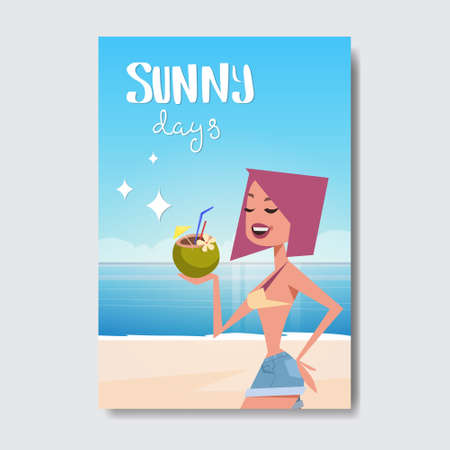 sunny beach badge Isolated Typographic Design Label.のイラスト素材