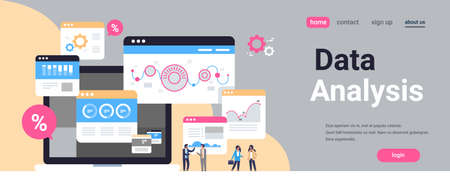 business people graph diagram chart finance data analysis working together brainstorming concept...