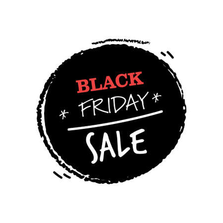 big sale sticker black friday special offer sale promo marketing holiday shopping concept advertising campaign in retail vector illustrationのイラスト素材