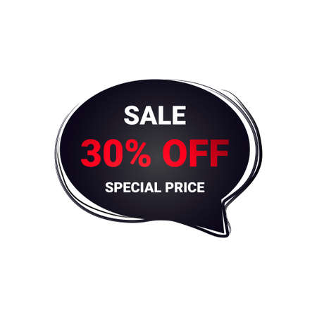 black friday sticker discount badge holiday shopping concept big sale label advertising campaign...