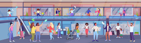 mix race people taking off face masks coronavirus quarantine is ending victory over covid-19 conceptのイラスト素材