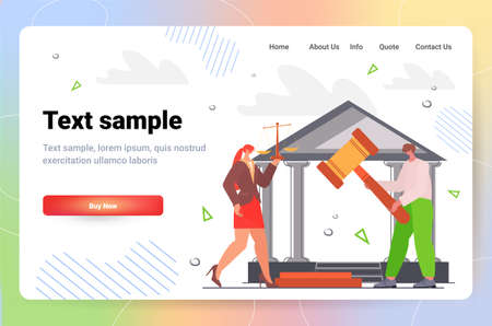 lawyers or judge consults holding scales and gavel near courthouse law and legal advice service conceptのイラスト素材