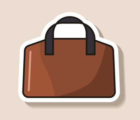 handbag sticker fashion brands clothes and accessories outlet season big sale special offer promotion discountのイラスト素材