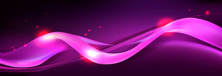 abstract purple dynamic love background horizontalのイラスト素材