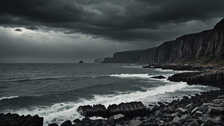 Stormy Seaside Serenityの素材