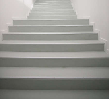 white stairsの写真素材