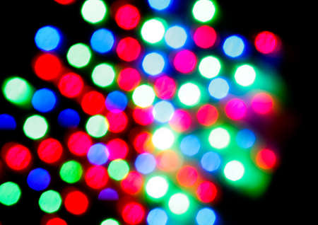 color abstract in black backgroundの写真素材