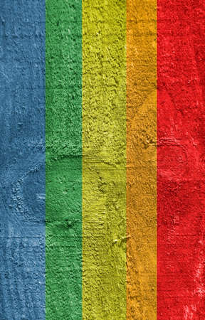 closeup of wood texture coloredの写真素材