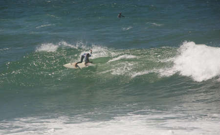 SANTA CRUZ, PORTUGAL - AUGUST 3: Rip Curl Gromsearch Sub 12 - Ocean Spirit, Felipe Goncalves , August  3, 2010 in Santa Cruz, Portugal のeditorial素材