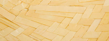 view of straw pattern detailの写真素材