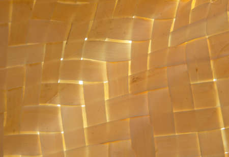 view of straw pattern detailの写真素材