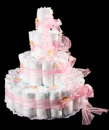 diaper cakeの写真素材